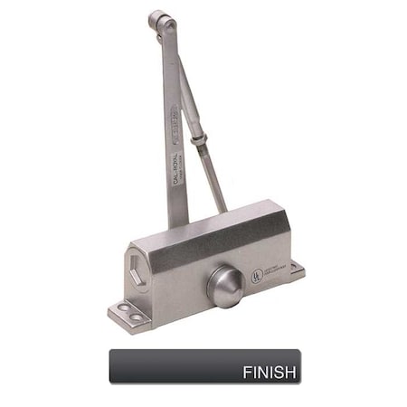 Cal-Royal Door Closer, Duronodic Bronze, Regular Arm, Size 4 440-P-DURO